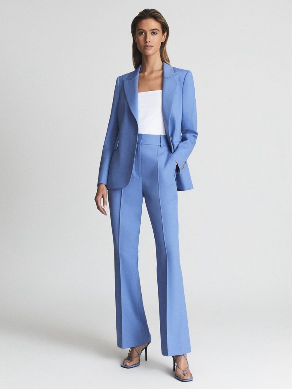 REISS Cora Wide Leg Trousers | Size 6 | New with Tags